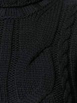 Thumbnail for your product : Pierre Balmain chunky knit cropped jumper