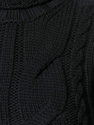 Pierre Balmain chunky knit cropped jumper