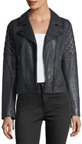 Thumbnail for your product : AG Jeans Larissa Lamb Leather Moto Jacket