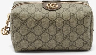 Ophidia GG Large Toiletry Bag in Beige - Gucci