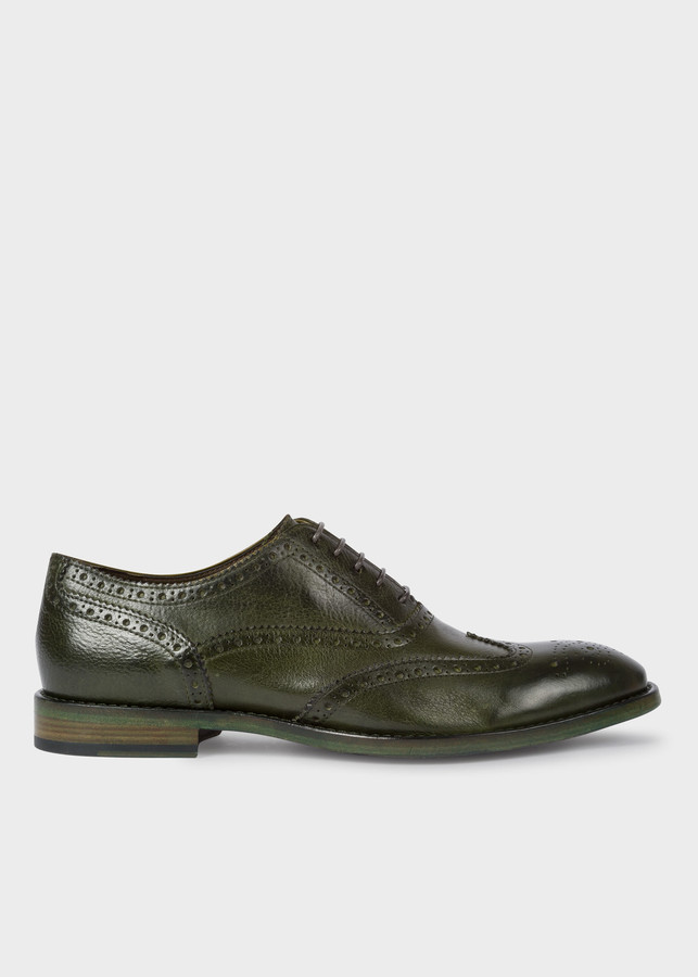 green brogues womens