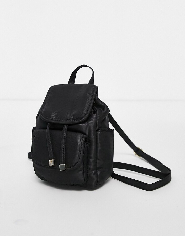 brand passen vergiftigen Topshop nylon micro backpack in black - ShopStyle