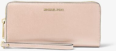 saffiano leather continental wallet michael kors