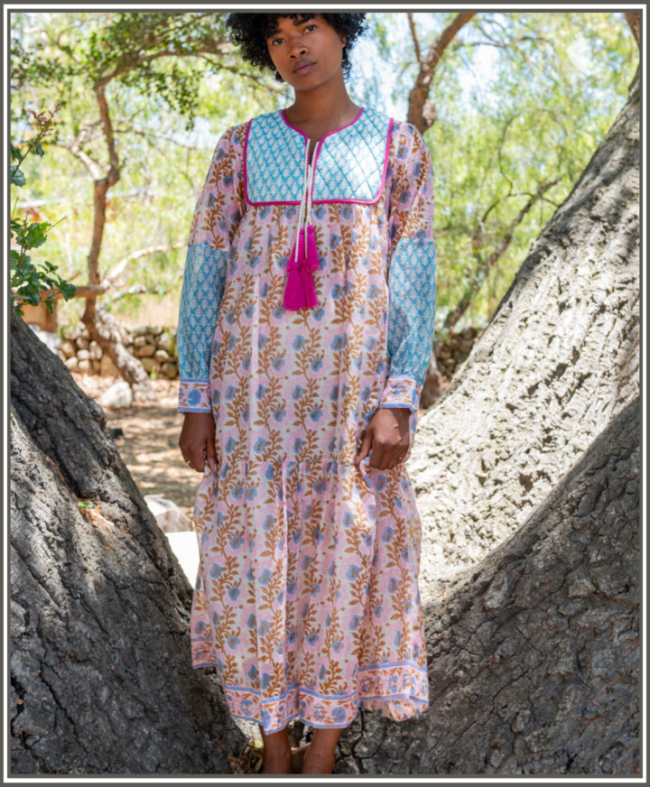 SZ Blockprints Silk Jodhpur Dress - ShopStyle 