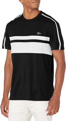 Lacoste Men's Sport Short Sleeve Perforated Retro Ultra Dry T-Shirt -  ShopStyle