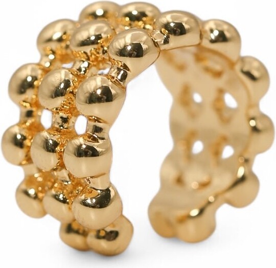 Miss Cecilia Gold Bubbli Ear Cuff