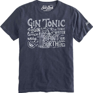 MC2 Saint Barth Gin Ingredients Print Man T-shirt