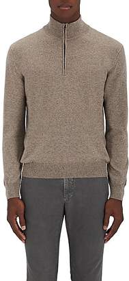 Barneys New York Men's Cashmere Quarter-Zip Pullover