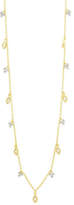 Thumbnail for your product : Freida Rothman 14k Cubic Zirconia Bloom & Petal Necklace, 40"