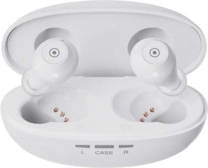 Ceretone Fusion Rechargeable OTC Hearing Aids White Earbud & In-Ear, Wireless