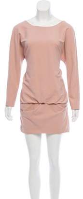 Jay Ahr Long Sleeve Mini Dress