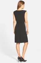 Thumbnail for your product : Ellen Tracy Zip Detail Sheath Dress (Regular & Petite) (Online Only)