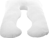 Thumbnail for your product : Cheer Collection Hypoallergenic U-Shape Body Pillow with Zippered Cover