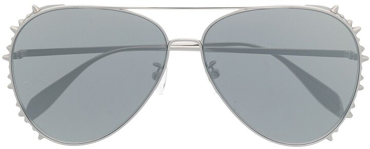 aviator sunglasses with studs