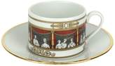 Thumbnail for your product : Fornasetti Don Giovanni Tea Cup & Saucer Set