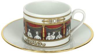 Fornasetti Don Giovanni Tea Cup & Saucer Set