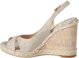 Thumbnail for your product : Jimmy Choo Amely 105 Canvas Wedge Sandal