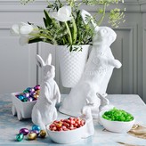 Thumbnail for your product : Williams-Sonoma White Ceramic Bunny Wagon Candy Dish