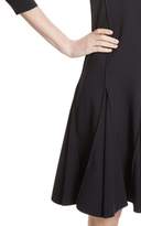 Thumbnail for your product : Armani Collezioni Seamed Jersey Fit & Flare Dress
