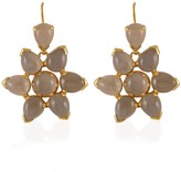 Thumbnail for your product : Emma Chapman Jewels Starburst Black Moonstone Earrings
