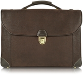 Thumbnail for your product : Bric's Life - Double Gusset Micro-Suede Briefcase