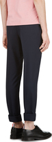 Thumbnail for your product : Thom Browne Navy Slim Fit Trousers