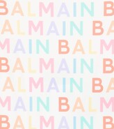 Thumbnail for your product : Balmain Kids Logo printed swimsuit