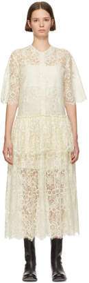 Sara Lanzi White Lace Dress