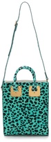 Thumbnail for your product : Sophie Hulme Leopard Mini Tote Bag