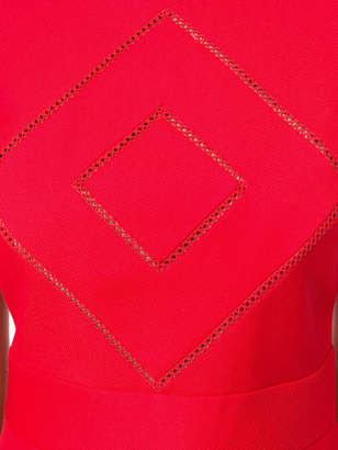 RED Valentino short-sleeve flared dress
