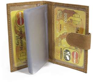 LeatherBoss Credit Card Picture Holder With Snap Closure