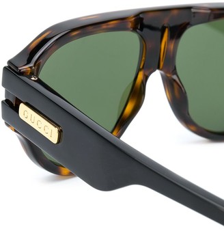 Gucci GG0665S aviator-frame sunglasses