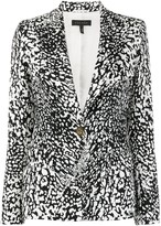 Thumbnail for your product : Escada Single-Breasted Abstract-Pattern Blazer