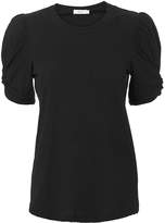 Thumbnail for your product : A.L.C. Kati Black Puff Sleeve T-Shirt
