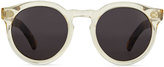 Thumbnail for your product : Illesteva Leonard II Round Sunglasses, Clear