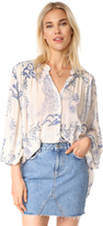Thumbnail for your product : Free People Metallic Blooms Top
