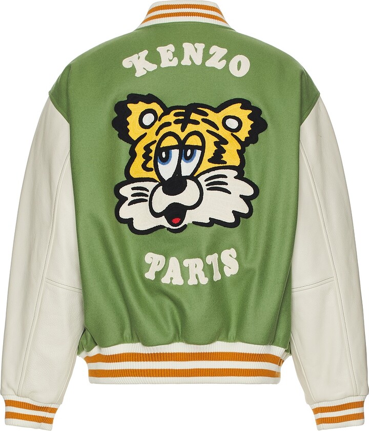 Kenzo x Verdy Collection Varsity Jacket in Green