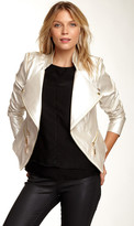 Thumbnail for your product : Insight Open Front Linen Blend Jacket