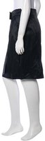 Thumbnail for your product : Stella McCartney Silk Knee-Length Skirt