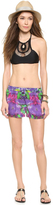 Thumbnail for your product : Bindya Hippie Trance Beach Shorts