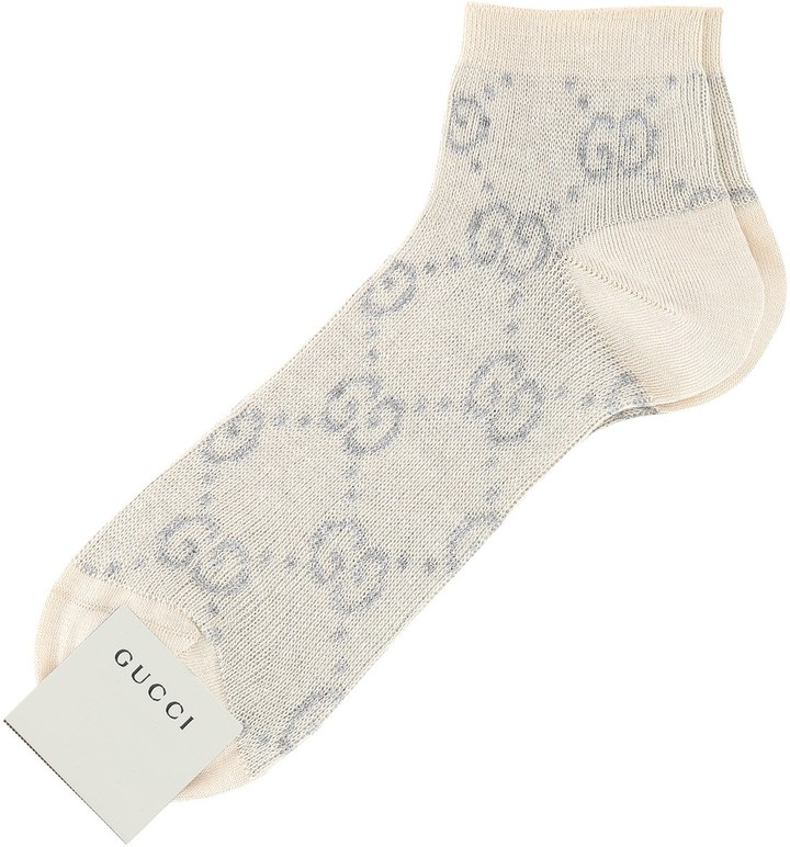 Gucci GG Lame Socks ShopStyle