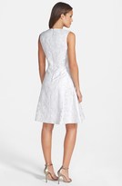 Thumbnail for your product : Maggy London Beaded Jacquard Fit & Flare Dress