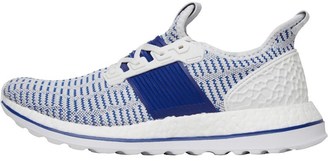 adidas Mens Pure Boost ZG Zero Gravity Primeknit Limited Edition Neutral  Running Shoes Crystal White/White/Collegiate Royal