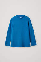 Thumbnail for your product : COS RIPPLE-STITCH MOCK NECK TOP