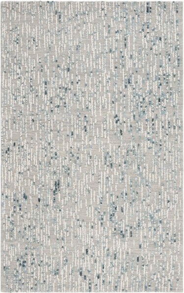 Safavieh AbstractABT278HandmadeTuftedAreaRug-Grey/Blue-4'X6'