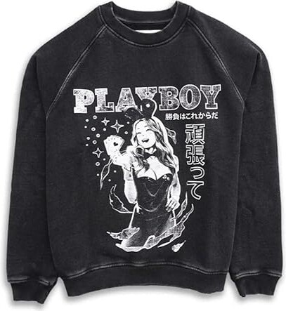 Bunny Luck Sweatshirt Vintage Black/Large