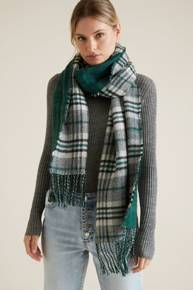 Seed Heritage Reversible Check Scarf