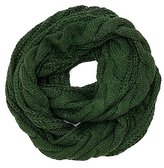 Thumbnail for your product : Lulu Cozy by Cozy by Fisherman's Knit Infinity in Green