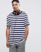 Thumbnail for your product : ASOS T-Shirt In Knitted Stripe