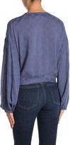 Thumbnail for your product : Mustard Seed Side Tie Woven Blouse